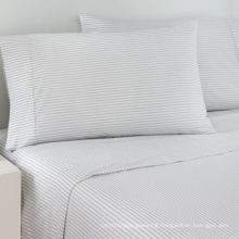 100% Cotton Satin Strip Bedding Linen for Hotel / Home (WS-2016344)